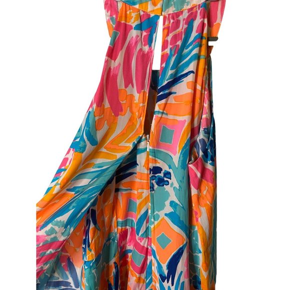 Lilly Pulitzer Pants & Jumpsuits Lilly Pulitzer‎ Edona Romper Goombay Smashed Sz - Picture 3 of 7